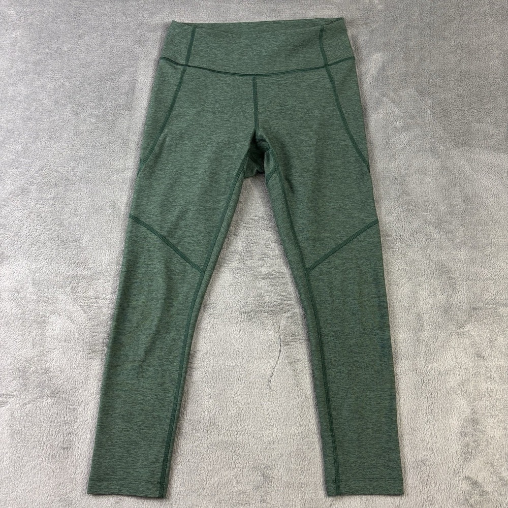 Outdoor Voices Leggings Small Hunter Green Warmup Tight Yoga Workout Gym Active
